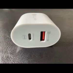 New Fast Charging 36w Dual Port(USB+TypeC) Charger Travel